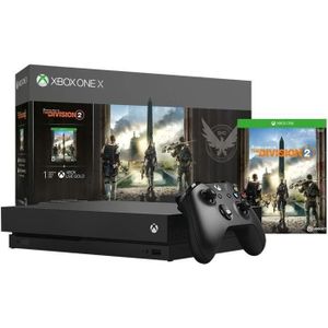 CONSOLE XBOX ONE Xbox One X 1To + Tom Clancy's the Division 2 + 1 m