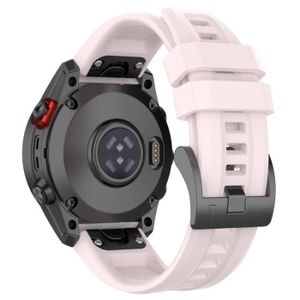 Generic Bracelet de rechange en silicone 26mm pour Garmin Fenix 6X GPS/6X  PRO/6X Sapphire GPS/ fenix 5x/GPS/5x puls/ à prix pas cher