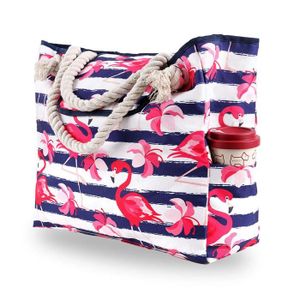 PANIER - SAC DE PLAGE Grande Sac de Plage en Toile Femme,Sac plage homme