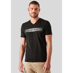 T-SHIRT KAPORAL - T-shirt noir homme  BRAD 