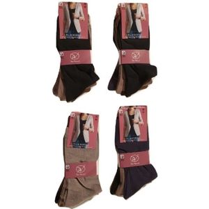 Lot de 5 paires chaussettes femme en laine et coton épais douce  confortables respirantes absorbant pour hiver --taille 25--41 Rose -  Cdiscount Prêt-à-Porter