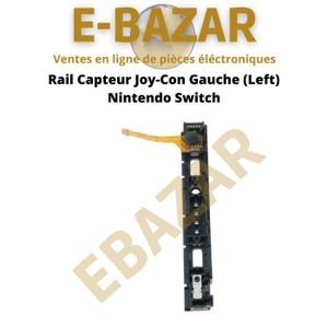 PIÈCE DÉTACHÉE CONSOLE Rail Joy-Con gauche pour Nintendo Switch - EBAZAR 