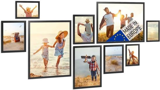 Lot De 40 Cadres Photo En Bois 10x15 Cm – Le Fou Du Bois – Neuf