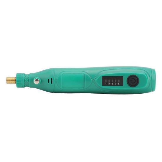 Kit Outil Rotatif Sans Fil 52 Pièces 80W - 6 Vitesses Réglables, Meuleuse Mini Pour Sculpture, Ponçage, Bricolage | Charge USB - 8