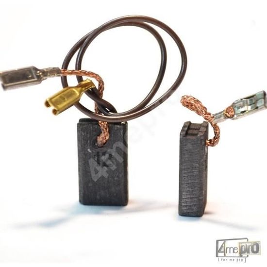 CHARBON 1607014171 POUR MEULEUSES D'ANGLE BOSCH GWS 20-230S GWS 24-180