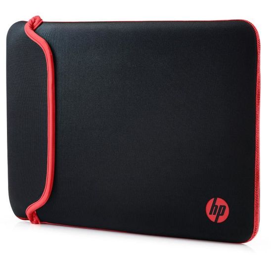 Housse HP Réversible 14,1 Pouces - Noir/argent - Néoprène - Protection Ordinateur Portable