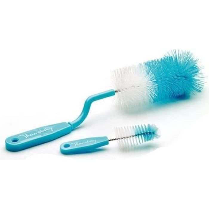 THERMOBABY Goupillon rotatif + tet - Bleu turquoise