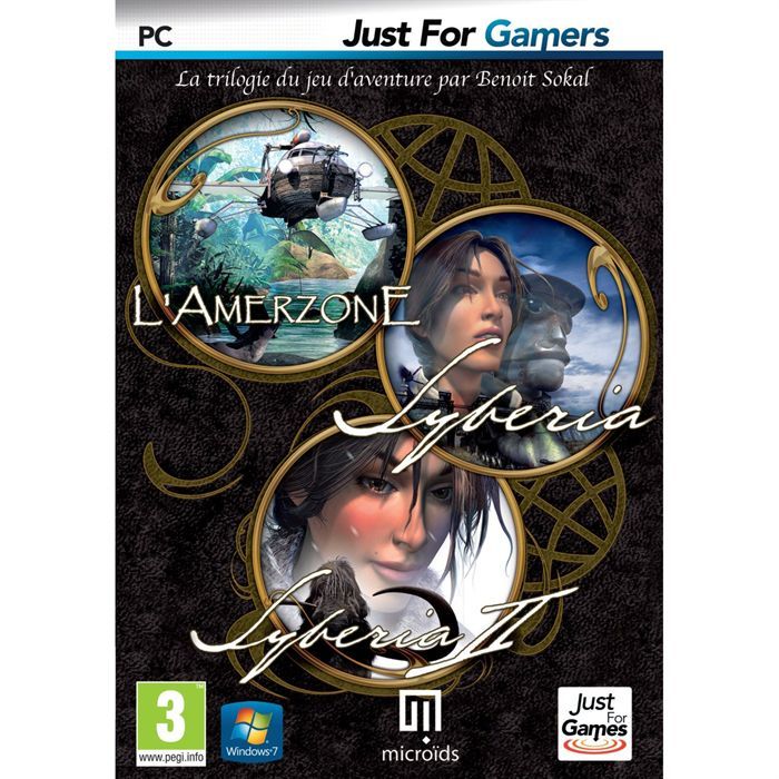 L'AMERZONE + SYBERIA + SYBERIA 2 / PC