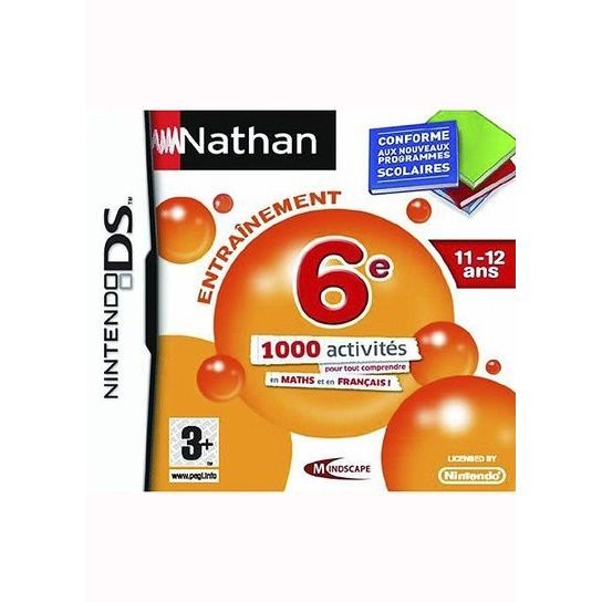 Nathan Entrainement 6 Eme / Jeu Console Nintendo D