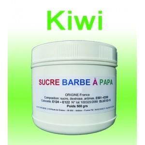Sucre à barbe à papa Kiwi 500g
