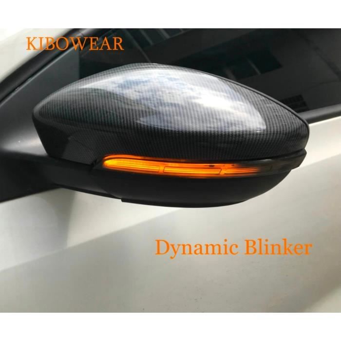 Paire de clignotants dynamiques, pour Volkswagen Jetta MK6 Euro GLi Passat CC B7 Beetle Scirocco Mirror 2013 2014 2015 2016