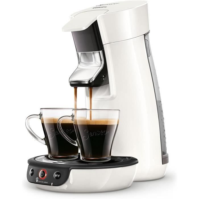 Senseo Viva Cafe HD6563-60 Machine à café à dosettes, Crema Plus, Réglage de la force du café Sans -nje