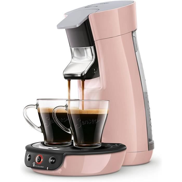 CAFETIERE Philips Senseo Viva Cafe HD656360 Machine agrave cafeacute agrave dosettes Crema Plus Reacuteglage de la force du cafe1274