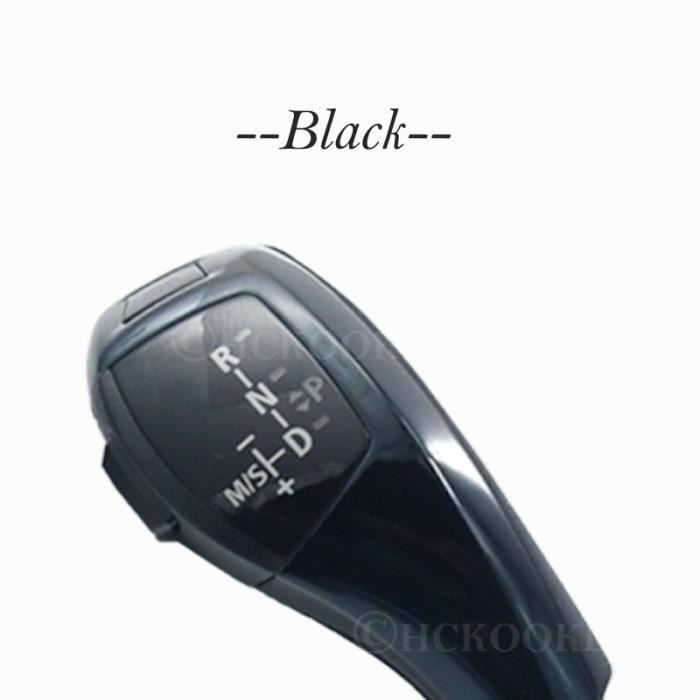 Pièces Auto,Pour BMW X5 2004 2005 2006 E53 lumière LED de voiture pommeau de levier de vitesse manette de - Type Left Drive - Black