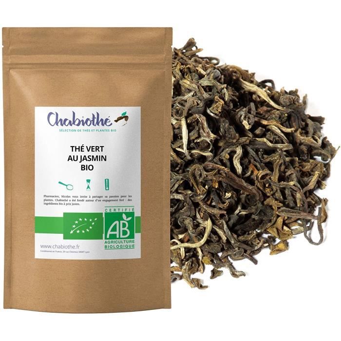 CHABIOTHE Thé vert au Jasmin Bio 200g