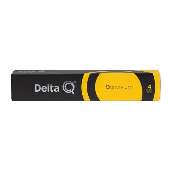 Delta Q - Qonvivium N°4 - 10 capsules compatible uniquement machines Delta Q
