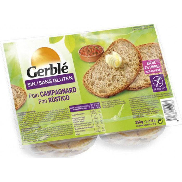 Gerblé Sans Gluten Pain Campagnard 350g