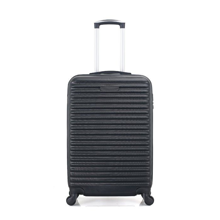 HERO – VALISE WEEK-END - ABS – 65cm – 4 roues – TANGRA – NOIR