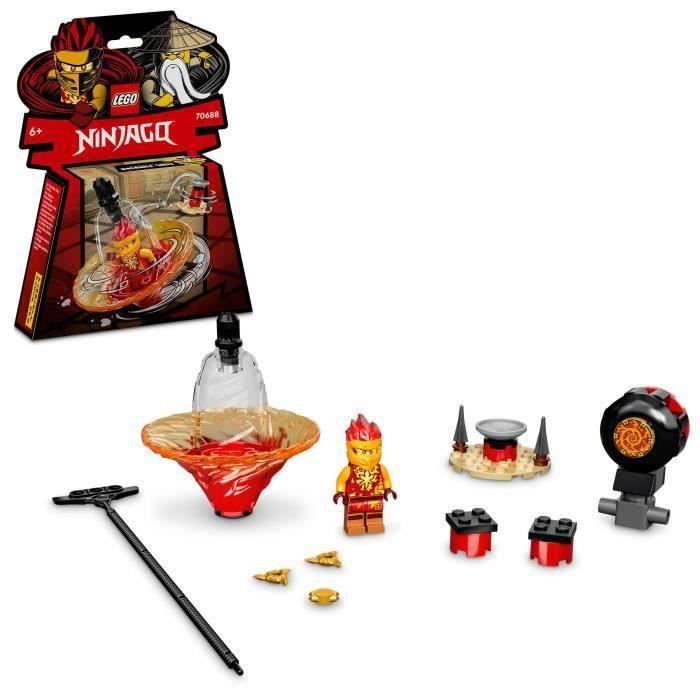 SHOT CASE - LEGO 70688 Ninjago L'Entraînement Ninja Spinjitzu De Kai, Toupie Jouet Pour les Enfants de 6 Ans et Plus Avec Minifigure