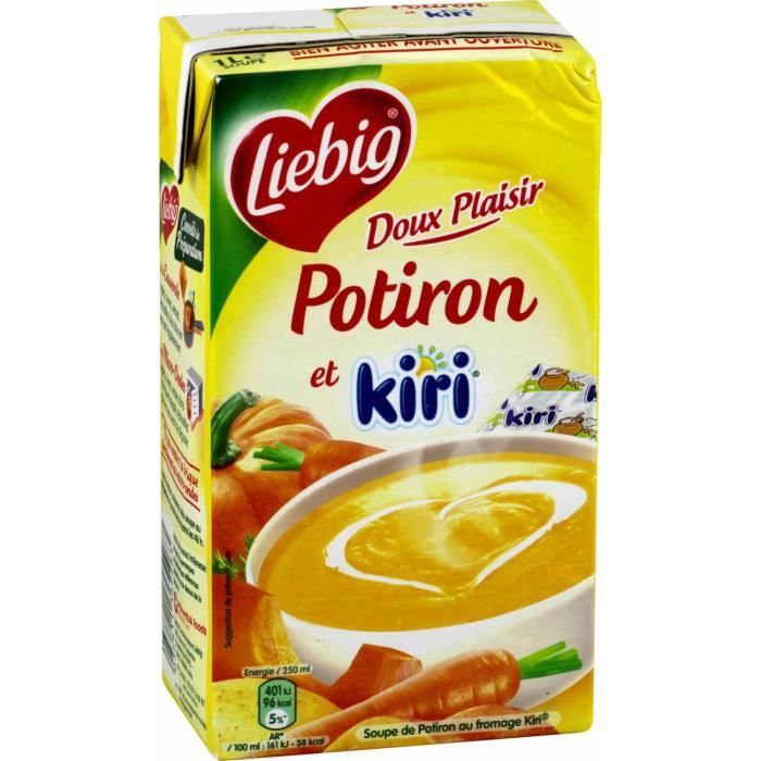 LIEBIG Soupe Potiron&kiri - 1L