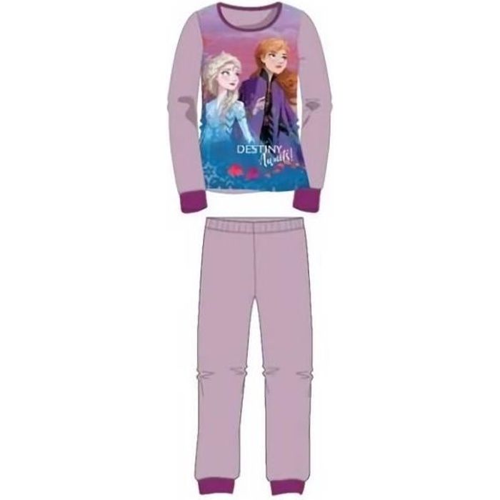 Pyjama La reine des Neiges 2 Disney en coton vendu à l'unité