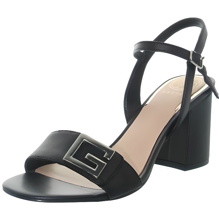 Sandales talon Guess ref 48243 noir