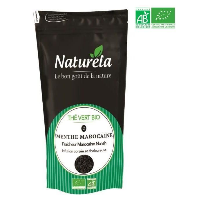 Naturela -100g- Thé Vert Menthe n° 2 Bio
