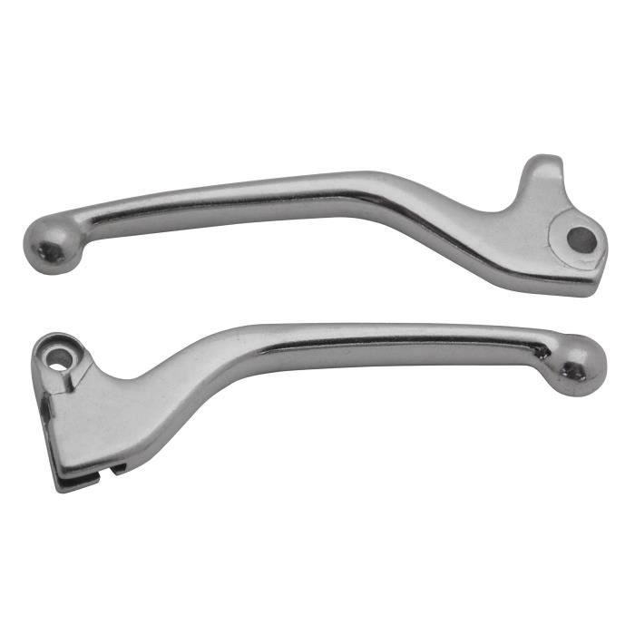 levier de frein scoot replay pour mbk 50 booster 2004>, stunt/yamaha 50 bws 2004>, slider poli (paire)