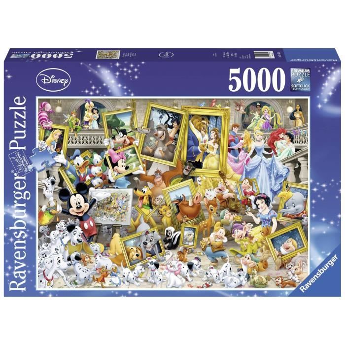 Ravensburger - 17432 - Puzzle Mickey L'Artiste 5000 Pièces