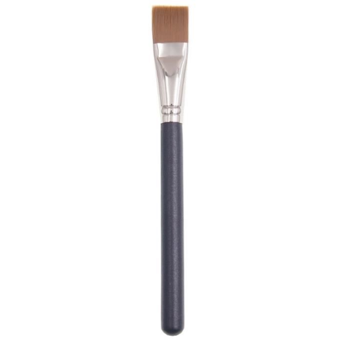 Professionnel Brosse de Masque pour le Visage Flat Firm Fibre Droite Fondation Liquide Pinceau de Maquillage CrèMe Outil de Beauté