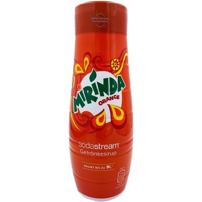 SIROP POUR SATURATEUR SODASTREAM MIRINDA CONCENTRÉ