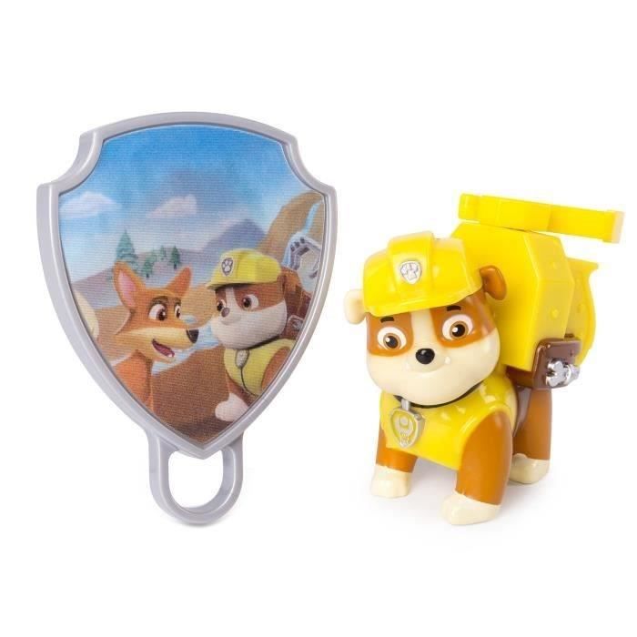 PAT PATROUILLE Figurine d'action jaune - Rubble