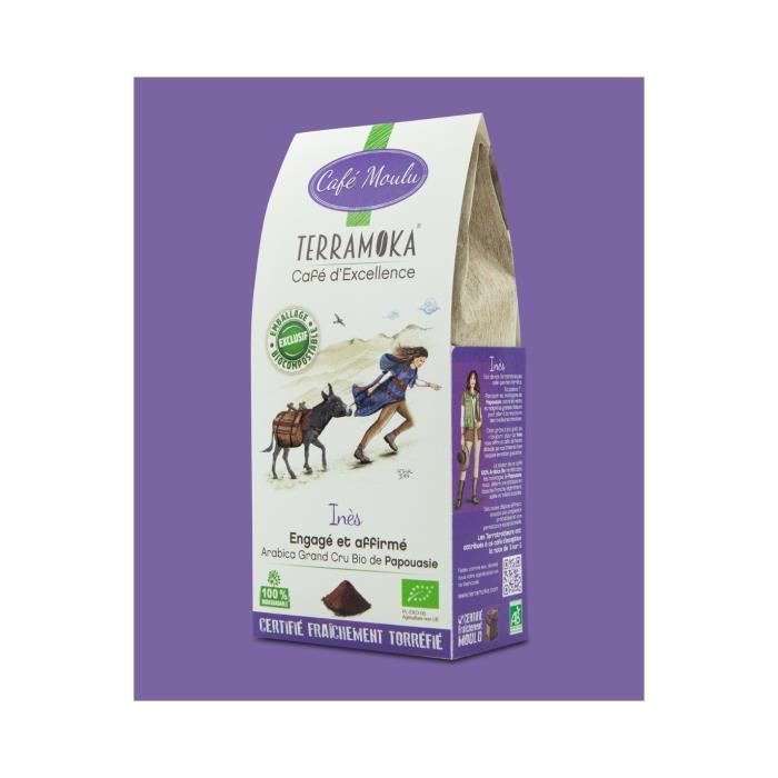 Café Bio Moulu 250g Terramoka Inès