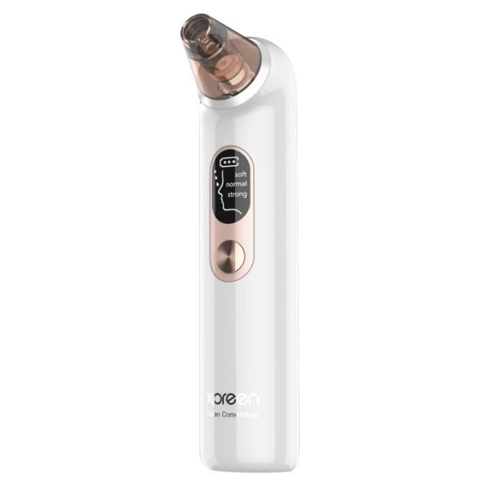Aspirateur de Point Noirs- Rechargeable- Xpreen-PIECES BEAUTE du Visage Avec écran LED-XPRE202