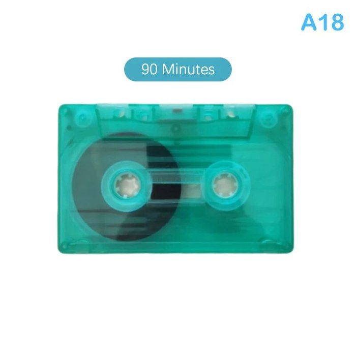 Cassette standard innovante pour la musique,lecteur de bande vierge ...