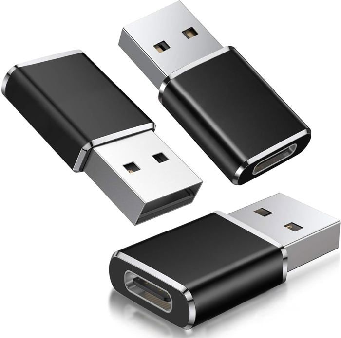Liaon Lot D'adaptateurs USB-C Vers USB 3.0, Thunderbolt 4/3 Vers USB 3.0, Compatibles Avec IPhone 16 Pro Max, MacBook Pro Et Air, IPad Pro Et Air, Mini Et IMac
