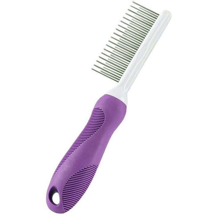 Meilleurs prix pour Brosse pour animaux brosse pour nettoyer les poils de chien de chat ou autres animaux couleur violette