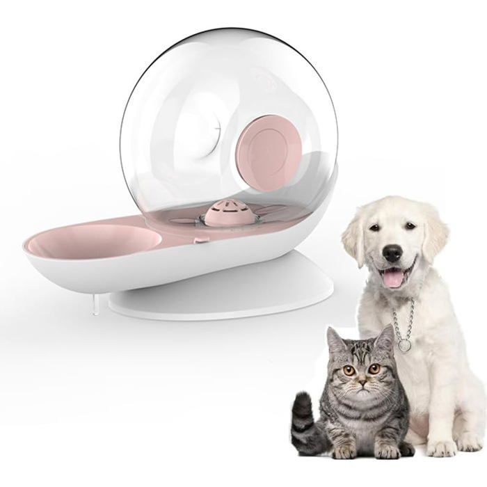 Comparer les prix de Fontaine eau automatique pour chats et chiens 28 l par gravit avec filtre abreuvoir station dalimentation rose FONTAINE A EAU