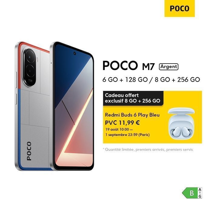 POCO M7 8 GO + - vue 4