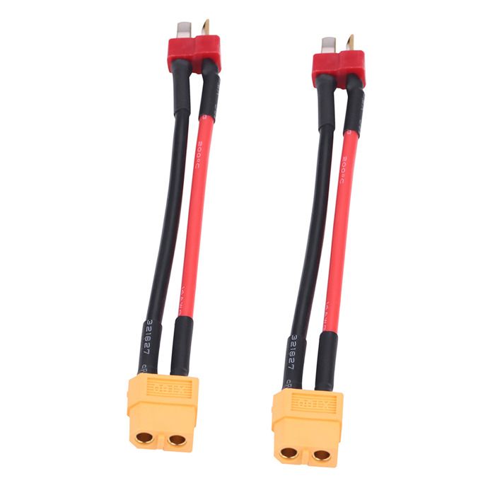 Plig SALALIS Câble XT60 TO T PLIG 2PCS / SET RC Adaptateur Connecteur ...