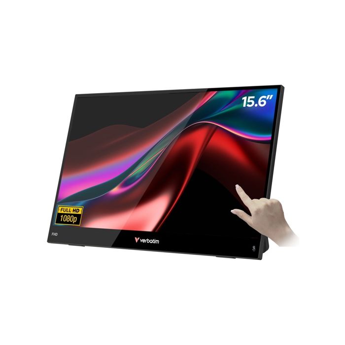 Ecran portable tactile 156 Verbatim Light Full HD (Noir)