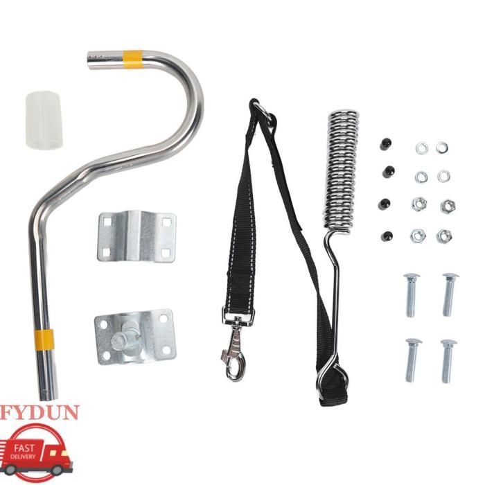 Meilleurs prix pour Laisse de vélo pour chien laisse de vélo pour chien avec ressort absorbant les chocs pour exercices en plein air course à pied