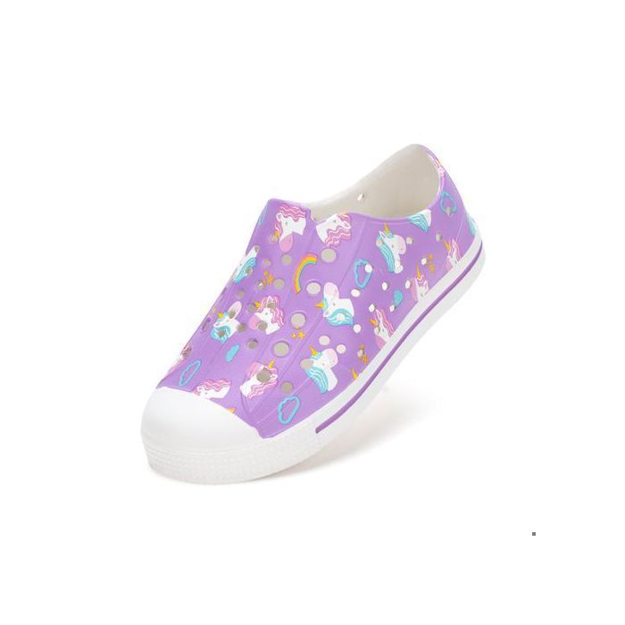 Chaussures dEau Enfant Sandales de Plage et Piscine en Mousse EVA Légères et Antidérapantes à Séchage Rapide Rose Taille 34