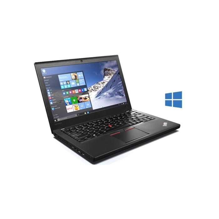 Lenovo Thinkpad X260 - Intel Core i5 6eme génération 2.4GHz - 125 - Ram 16 Go DDR4 - 256 Go SSD - Windows 11 Pro - AZERTY Reconditionné - Lenovo reconditionné disponible sur Cdiscount Seconde Vie