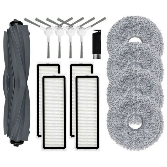 Dreame Bot L10 Prime / L10S Pro Rouleau Principal Brosse LatéRale Filtre Hepa Chiffons de Vadrouille Accessoires de Chiffons