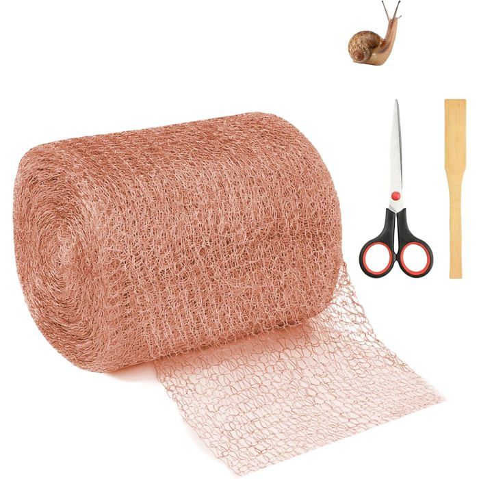 Grillage Anti Rongeur De Haute Qualité Filet Cuivre Anti Limace 12 7 Cm De Large Filet Anti Limaces Et Escargots Escargots Rats