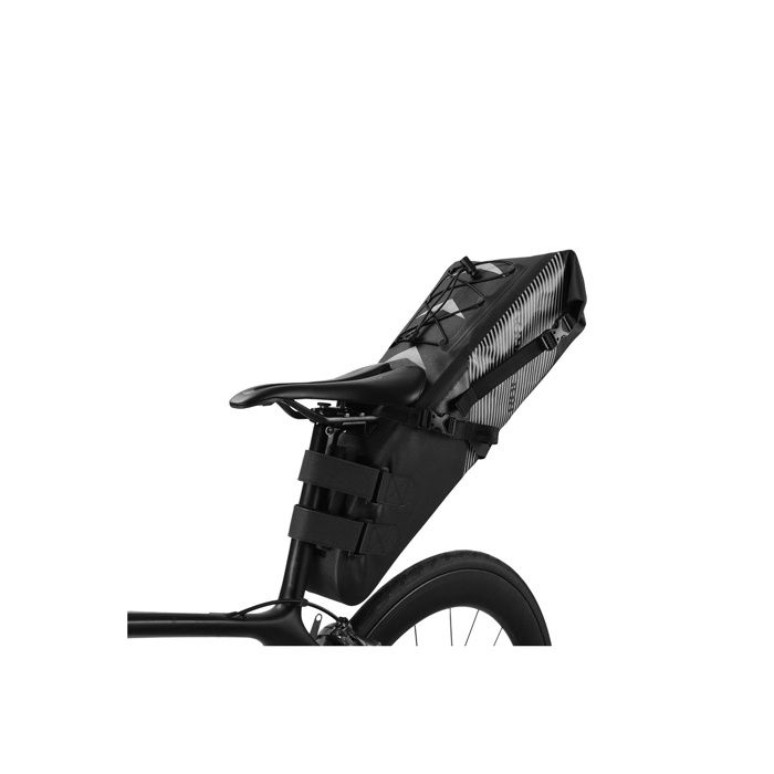 Sacoche de Selle Vélo 10L - Grande Capacité Imperméable IPX7 SELLE