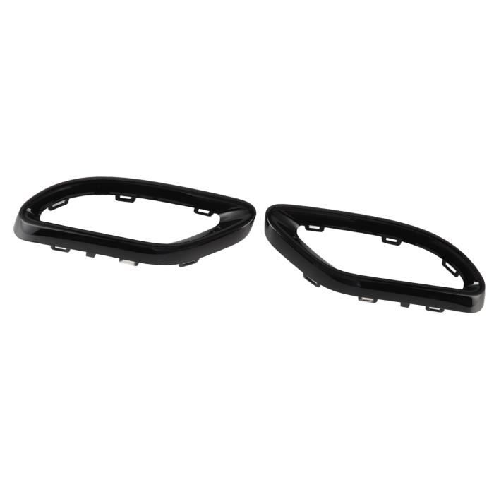 Couvercles Tuyau D'Échappement Argent Pour Mercedes Benz GLC/Classe E/C - Acier Inoxydable