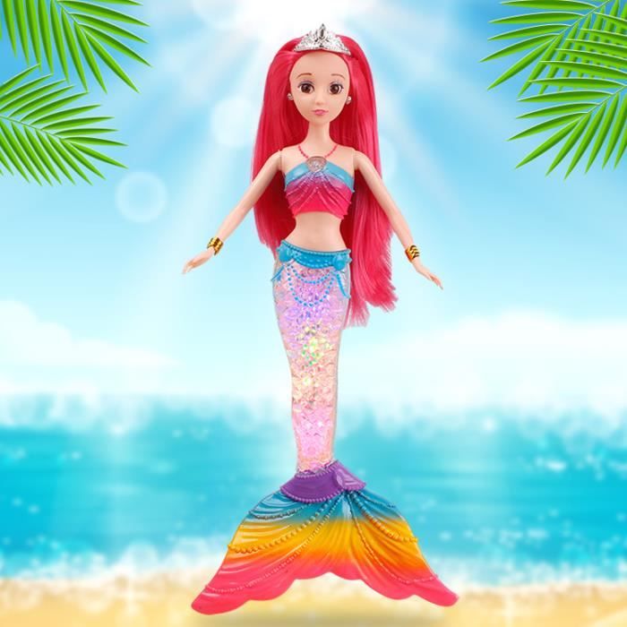 barbie arc en ciel sirene