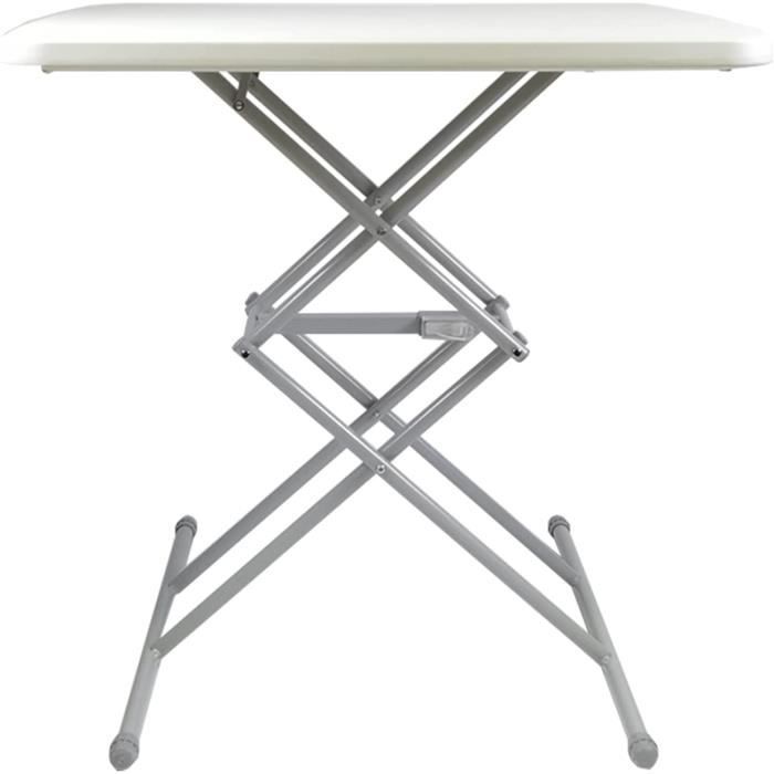 Pliante Tables Basses,Relevable Table de Camping, Table terrasse